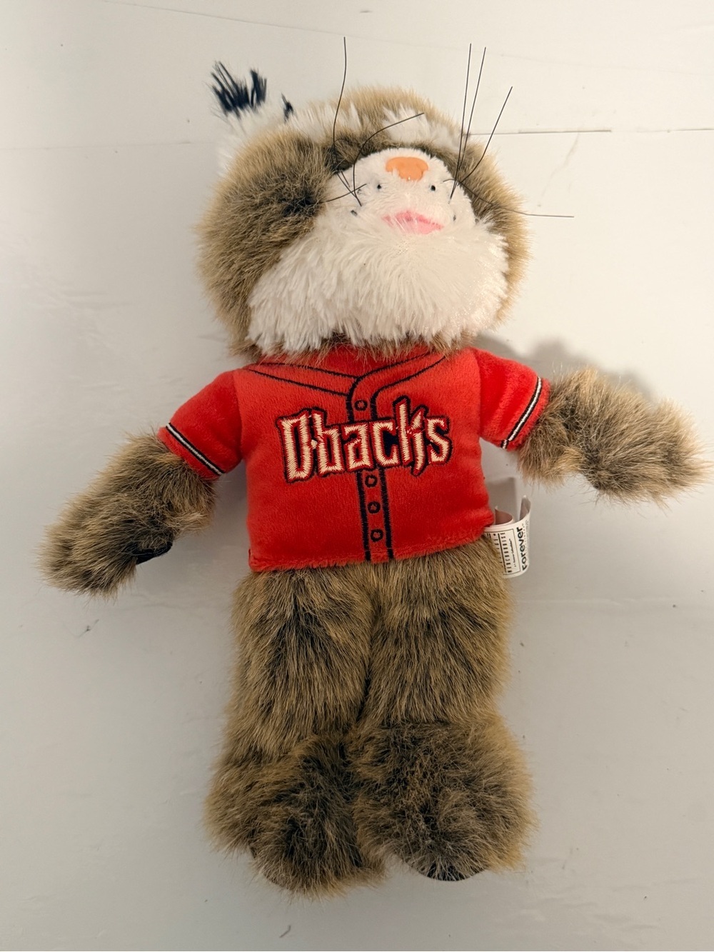MLB Arizona Diamondbacks Baxter the Bobcat Mascot Plush 13"